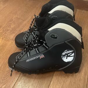 Rossignol Black Ski Boot Label with Size and Model